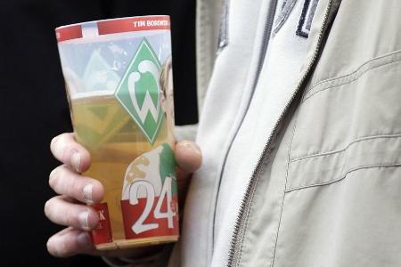 Werder Bremen - 5,50 Euro für 0,5 L Bier - 4,00 Euro für eine Stadion-Wurst