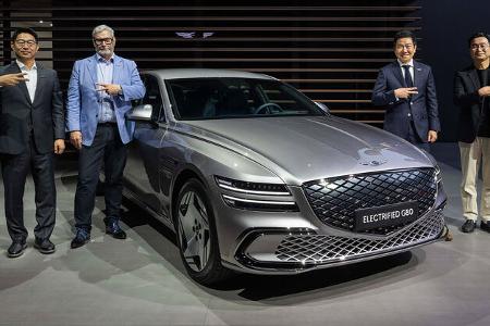 Genesis Electrified G80 Facelift