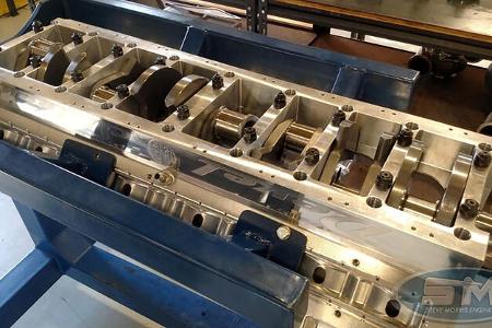 Steve Morris Engines Devel V16 Quad Turbo Motor