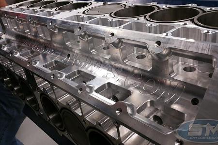 Steve Morris Engines Devel V16 Quad Turbo Motor