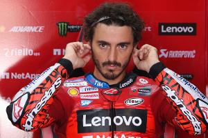 Bagnaia landet bei 100. MotoGP-Start im Kies