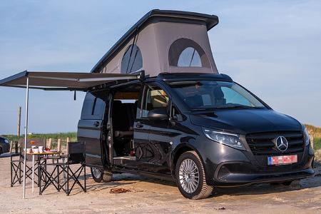 Campermeyer Vito (2025) am Strand von St. Peter Ording Campermeyer Vito (2025) am Strand von St. Peter Ording