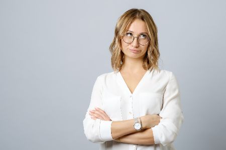 enttäuschte frau