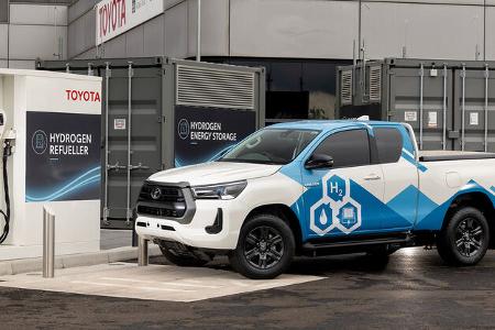 Toyota Hilux FCEV – Brennstoffzelle
