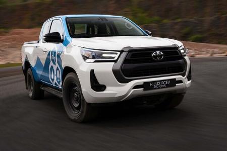  Toyota Hilux mit Wasserstoff-Brennstoffzelle