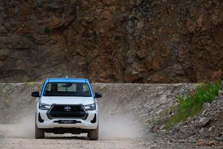 Toyota Hilux mit Wasserstoff-Brennstoffzelle