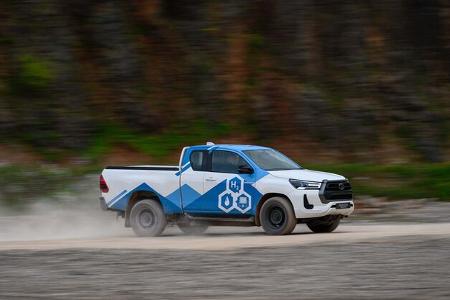  Toyota Hilux mit Wasserstoff-Brennstoffzelle