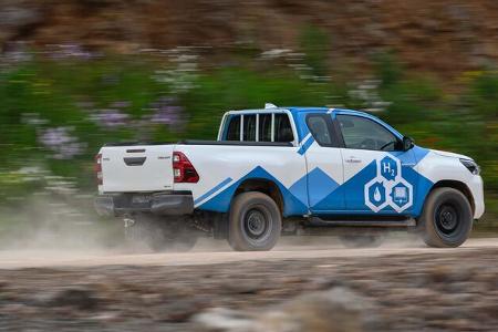  Toyota Hilux mit Wasserstoff-Brennstoffzelle