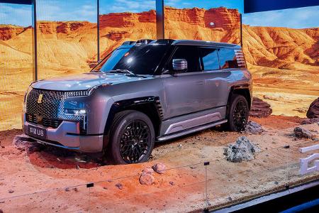 Yangwang U8 Elektro-SUV mit DiSus-P