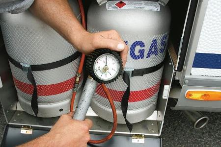 Gasprüfung