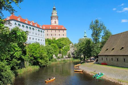 Camping Urlaub Böhmen Krumlov