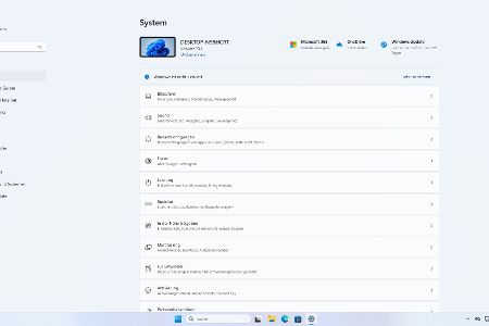 Erreichbarkeit der Funktion unter Windows 11.
