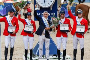 League of Nations: Springreiter gewinnen "Jackpot" in Barcelona
