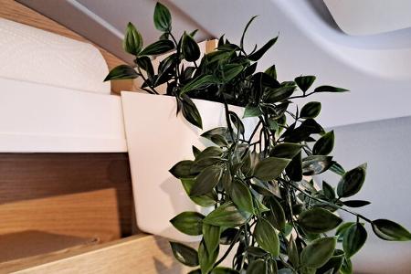 Ikea-Deko-Artikel im Campingbus