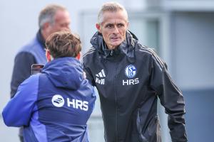 Schalke-Trainer van Wonderen: "Weiß, dass es nicht einfach ist"