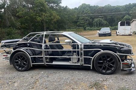 Dodge Challenger V6 Skelettauto Rohr-Karosserie