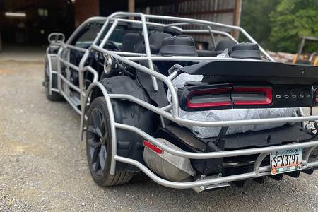 Dodge Challenger V6 Skelettauto Rohr-Karosserie