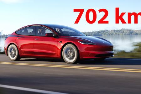 Tesla Model 3 Long Range RWD 702 km