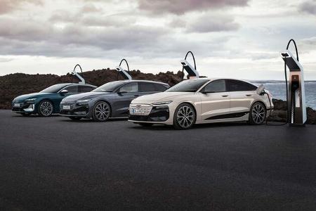 Audi A6 e-tron als Avant und Sportback auf der Premium Platform Electric (PPE).