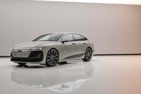 Audi A6 e-tron als Avant und Sportback auf der Premium Platform Electric (PPE).