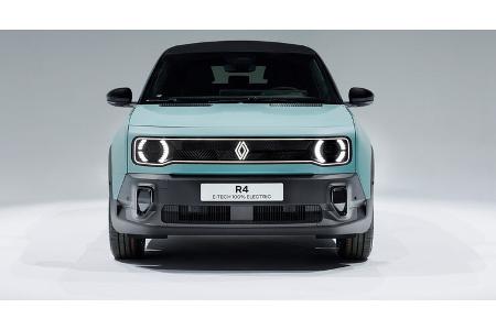 SPERRFRIST 14.10.24 9.30 Uhr Renault 4 E-Tech Electritc Neuvorstellung Studio