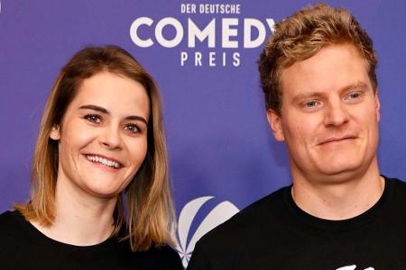 Hazel Brugger und Thomas Spitzer