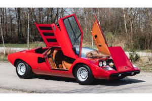 Rod Stewarts Countach mit Verlust verkauft