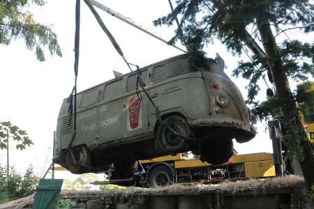 VW T1 Barndoor (1950) Scheunenfund VW T1 Barndoor (1950) Scheunenfund