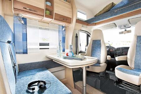Grundriss Auswahl Wohnmobile