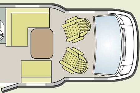 Grundriss Auswahl Wohnmobile