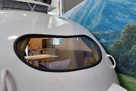 Mini-Wohnwagen Caravan Salon 2024