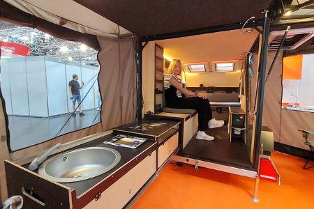 Mini-Wohnwagen Caravan Salon 2024