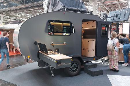 Mini-Wohnwagen Caravan Salon 2024