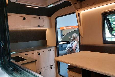 Mini-Wohnwagen Caravan Salon 2024