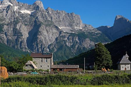Albanien mit dem Campingbus Berge f