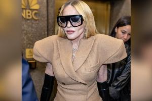 Suppen-Star Madonna: Queen of Pop löffelt ihr Süppchen oben ohne