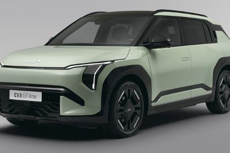 Elektro SUV Kia EV3 Neuvorstellung Studio