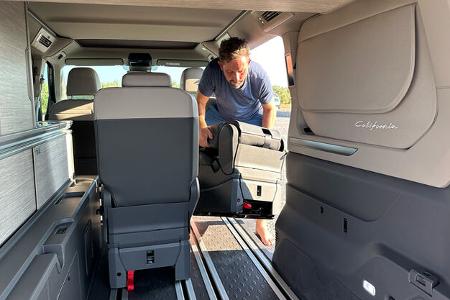 VW California Ocean Campervan Ladefläche