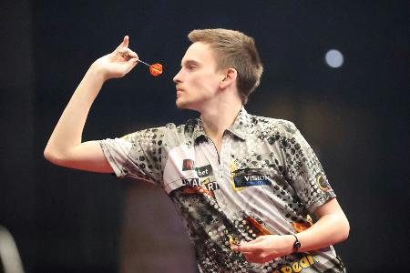 Darts-EM: Pietreczko im Achtelfinale