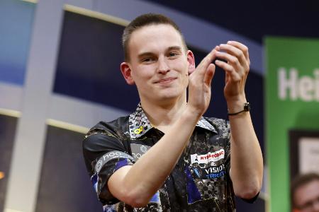 Darts-EM: Pietreczko schlägt auch Littler-Bezwinger Gilding Darts-EM: Pietreczko schlägt auch Littler-Bezwinger Gilding