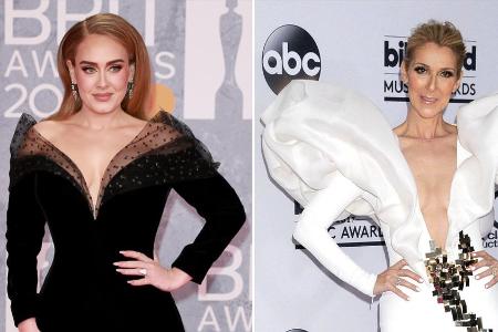 Adele: Emotionale Begegnung mit Céline Dion Adele: Emotionale Begegnung mit Céline Dion