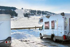 In Winterberg und Willingen am Pistenrand campen