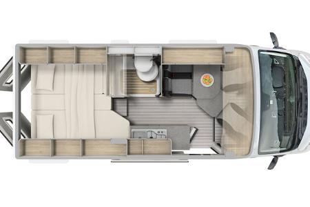 Clever Spirit 600, Innenansicht