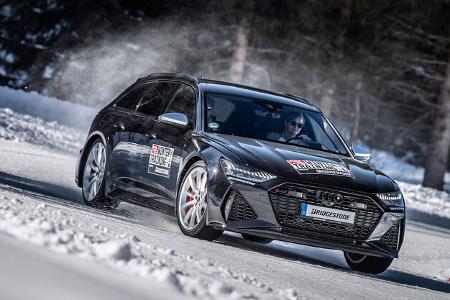 Winterfahrtraining von auto motor und sport und Bridgestone