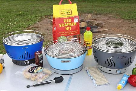 Gebläsegrills im Vergleich