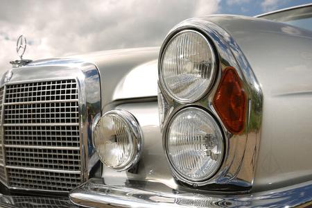 Mercedes S 500 und SE 280 3.5 Cabrio, Impression, Ausfahrt