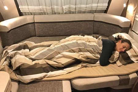 Schlafkomfort Notbett