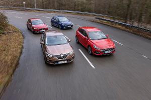 Hyundai i30, Renault Mégane, Seat Leon, Toyota Corolla