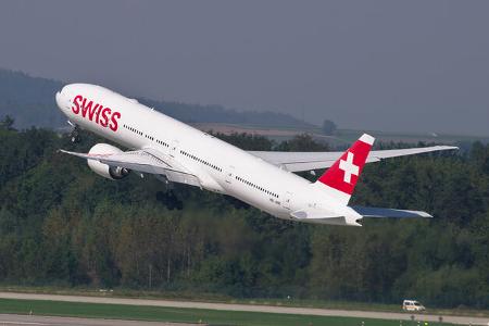 Swiss Flugzeug