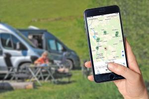 Mit „Stellplatz Radar“ Campingplätze suchen